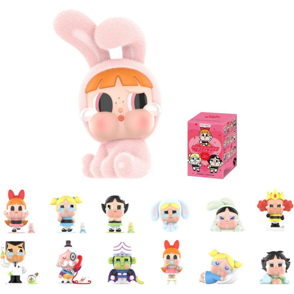 POP MART Powerpuff Koleksiyon Aksiyon Figr(10 cm)