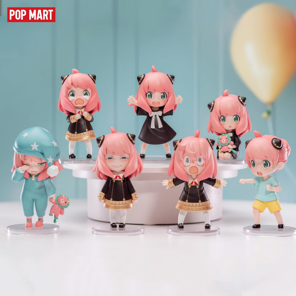 POP MART Spy Family Koleksiyon Aksiyon Figr(10 cm)