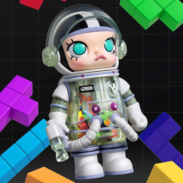 POP MART Space Molly Koleksiyon Aksiyon Figr(10 cm)