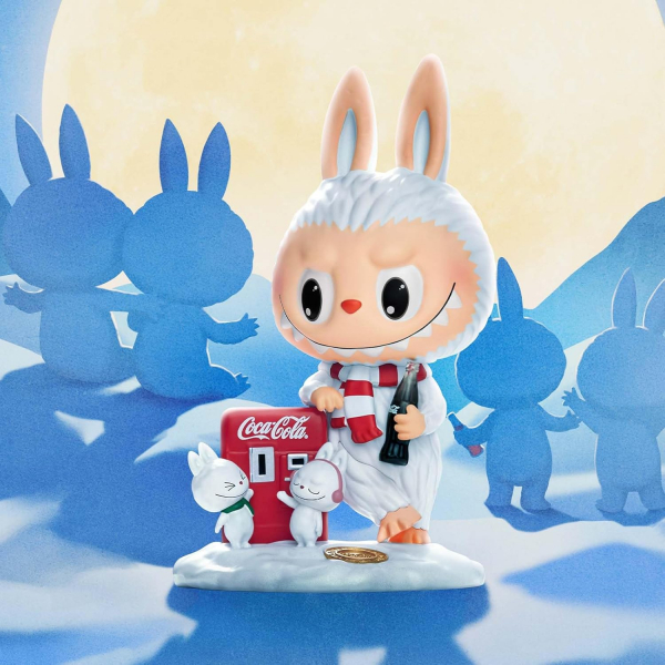 POP MART Labubu Coca-Cola Aksiyon Figr(10cm)