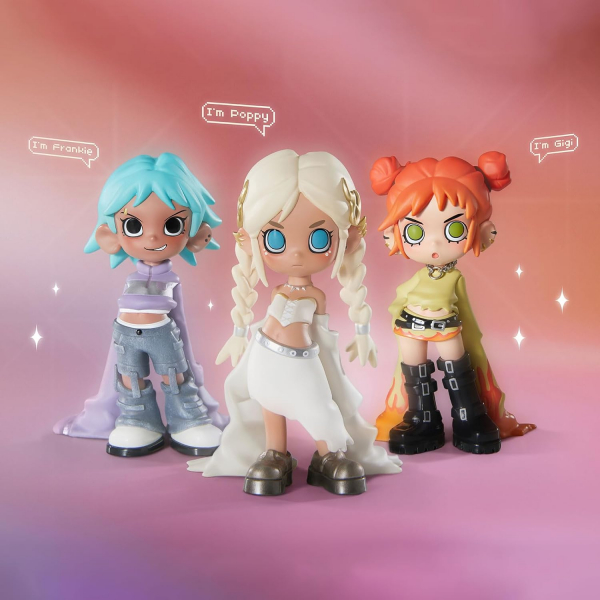 POP MART Lil Peach Riot Koleksiyon Aksiyon Figr(10 cm)
