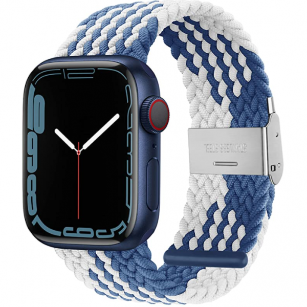 PROATL Apple Watch 7 Solo Loop (41mm)-Z Black Blue