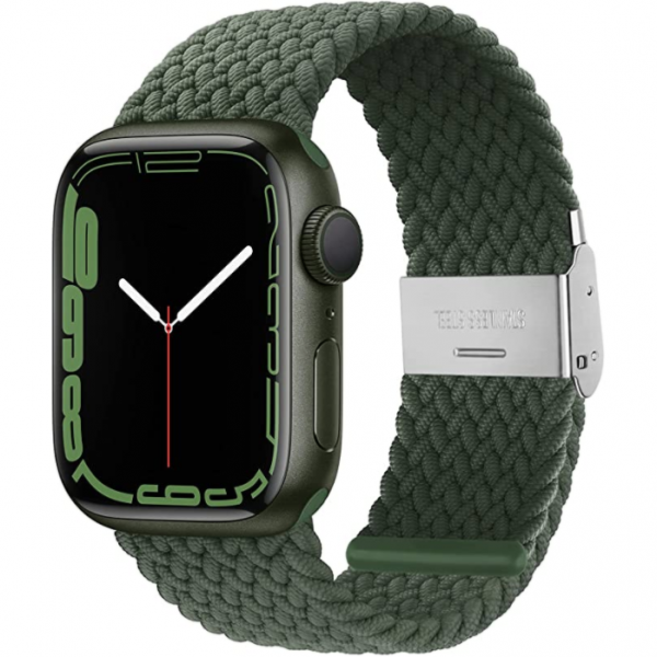 PROATL Apple Watch 7 Solo Loop (45mm)-Inverness Green