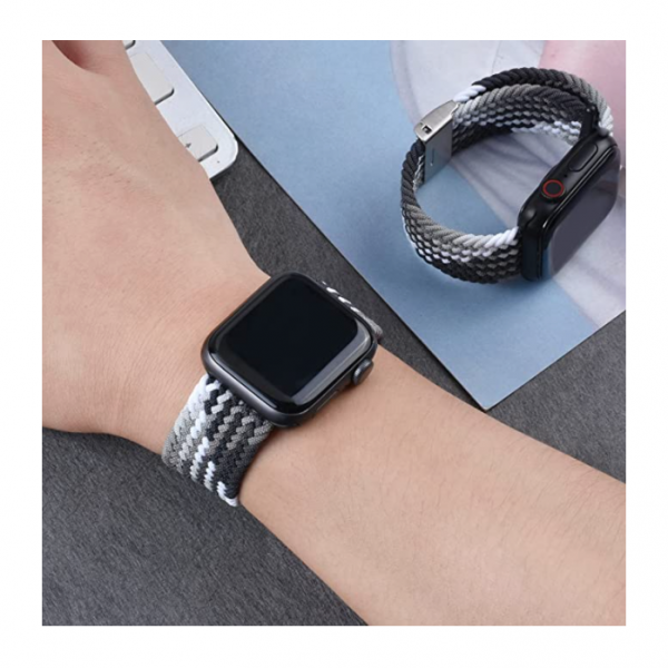 PROATL Apple Watch 7 Solo Loop (45mm)-Gradient Black