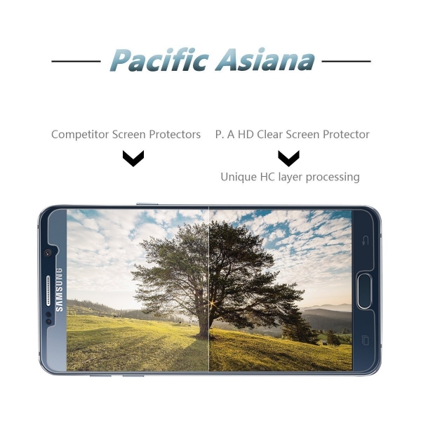 Pacific Asiana Samsung Galaxy Note 5 Balistik Temperli Cam Ekran Koruyucu (2 Adet)