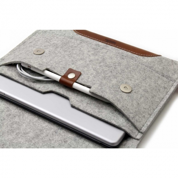 Pack And Smooch iPad Pro Sleeve anta (10.5 in)-Gray Light brown