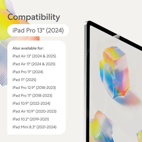 PaperLike 2.1 iPad Pro M4 Mat Ekran Koruyucu (13 in)