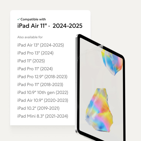 PaperLike 3 iPad Air M3 Ekran Koruyucu (11 in)(2 Adet)