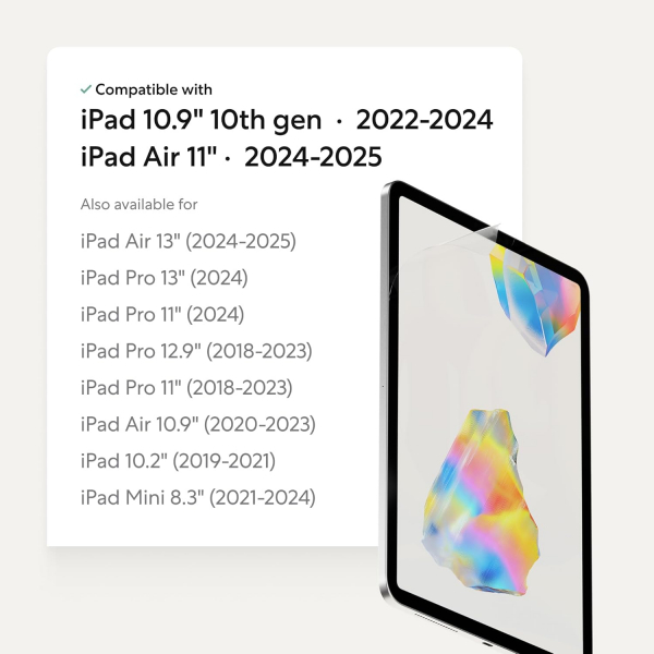 PaperLike 3 iPad Air M3 Ekran Koruyucu (11 in)(2 Adet)