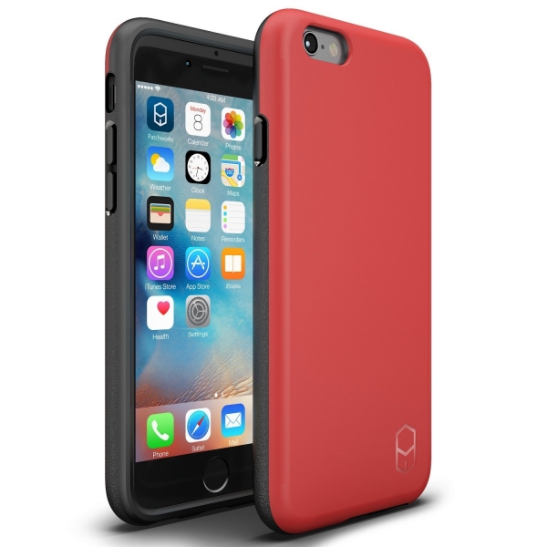 Patchworks iPhone 6S/6 K�l�f (Mil-STD-810G)-Red