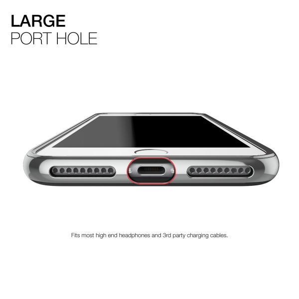 Patchworks iPhone 7 Plus Poron XRD Klf (Mil-STD-810G)-Silver