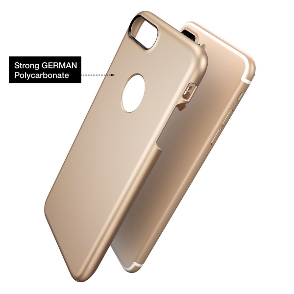 Patchworks iPhone 7 Plus Thin Fit Hard K�l�f-Champagne Gold