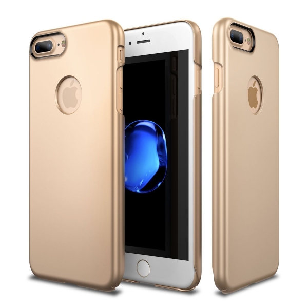 Patchworks iPhone 7 Plus Thin Fit Hard K�l�f-Champagne Gold