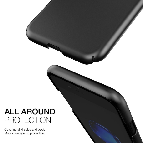 Patchworks iPhone 7 Plus Thin Fit Hard K�l�f-Matte Black