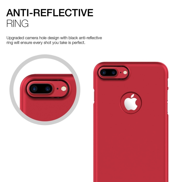 Patchworks iPhone 7 Plus Thin Fit Hard K�l�f-Red