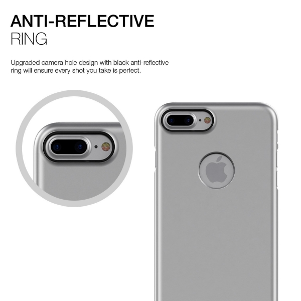 Patchworks iPhone 7 Plus Thin Fit Hard K�l�f-Silver