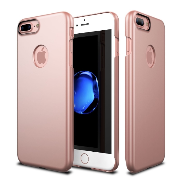 Patchworks iPhone 7 Plus Thin Fit Hard Klf-Rose Gold