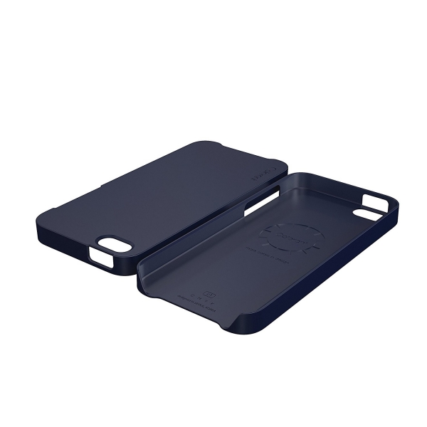 Patchworks Apple iPhone SE/5S/5 Colorant C1 Snap Klf-Navy Blue