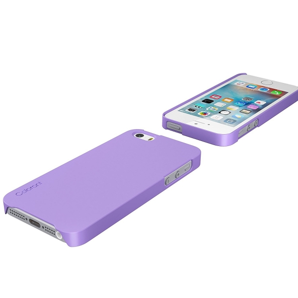 Patchworks Apple iPhone SE/5S/5 Colorant C1 Snap Klf-Purple