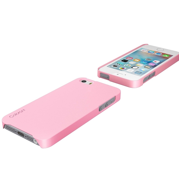 Patchworks Apple iPhone SE/5S/5 Colorant C1 Snap Klf-Baby Pink