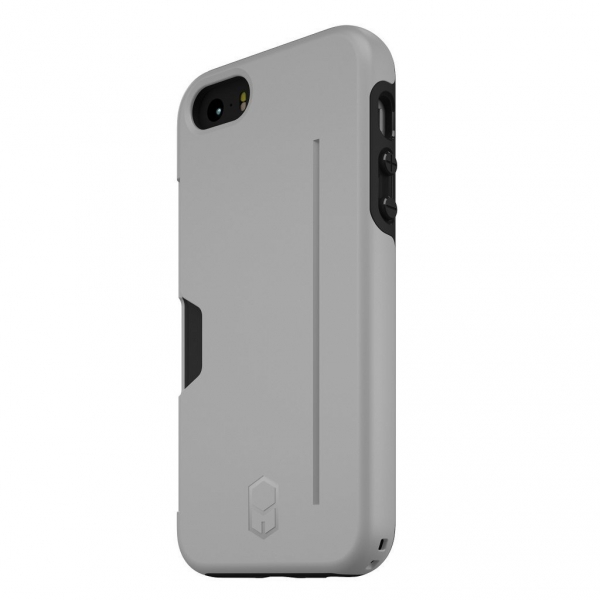 Patchworks Apple iPhone SE/5S/5 ITG Level Pro Kartlkl Klf (Mil-STD 815G)-Grey