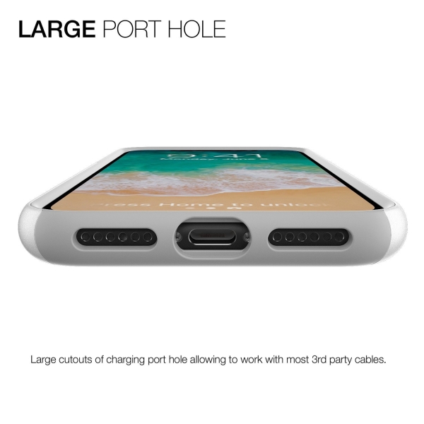 Patchworks Apple iPhone X Chroma Serisi Klf (MIL-STD-810G)-White
