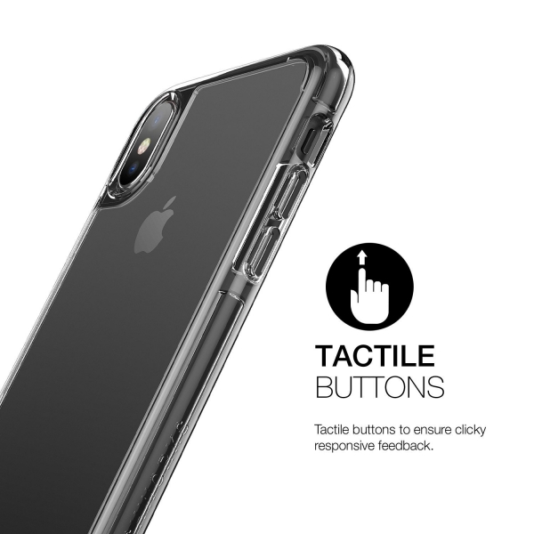Patchworks Apple iPhone X EX Serisi Klf (MIL-STD-810G)-Black
