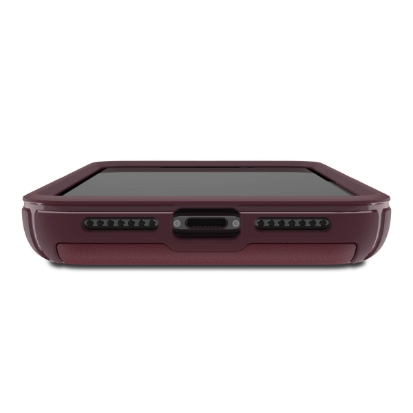 Patchworks iPhone XS Max Level Czdan Klf (MIL-STD-810G)-Wine