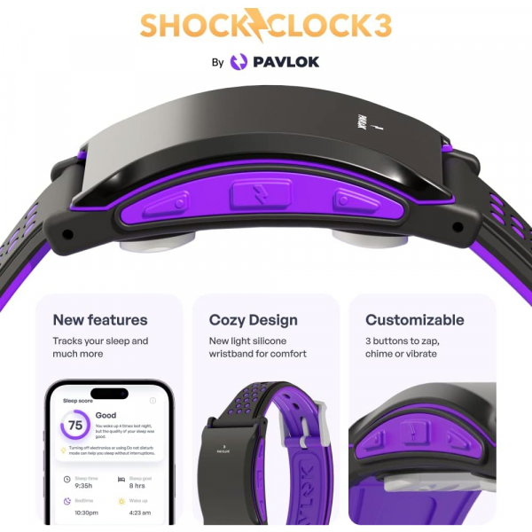 Pavlok Shock Clock 3 Akll Bileklik