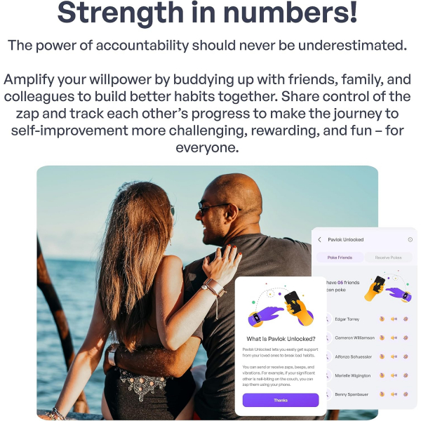 Pavlok 3 Pro Ak�ll� Bileklik (Spor S�r�m�)-White