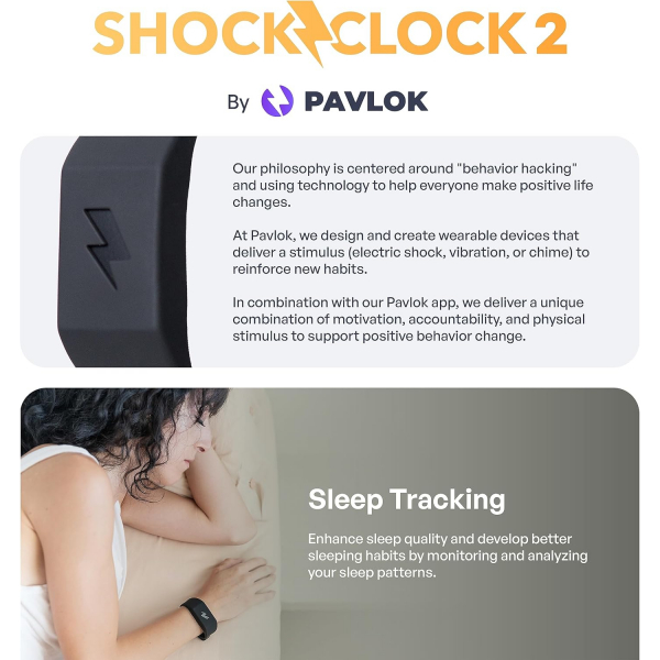 Pavlok K�t� Al��kanl�klar� Engelleyen Ak�ll� Bileklik