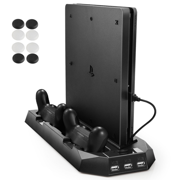 Pecham PS4 Slim / PS4 Soutma Fan / ift Kontrol Cihaz / arj stasyonu