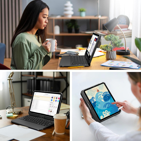 Pekarejue �pad Mini A17 Pro Kompakt Klavyeli K�l�f(8.3)