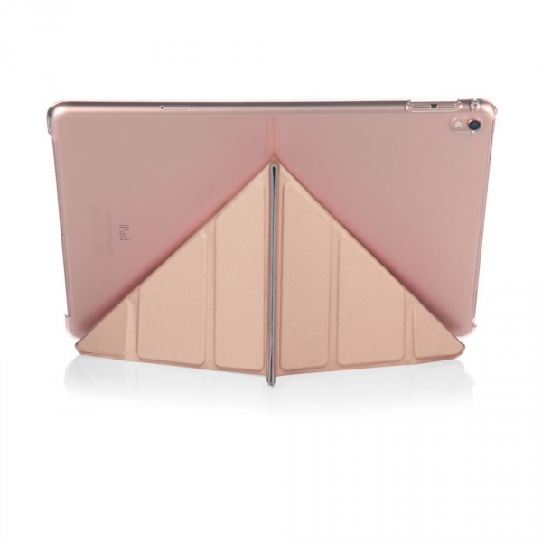 Pipetto Apple iPad Pro 9.7 Folio Klf-Rose Gold Clear