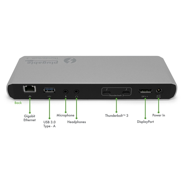 Plugable Thunderbolt 3 Docking Station