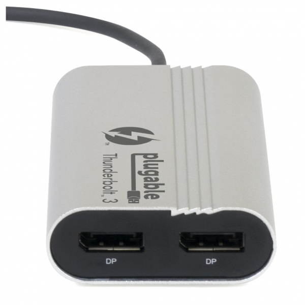 Plugable Thunderbolt 3 DisplayPort Ekran Adaptr (Windows)