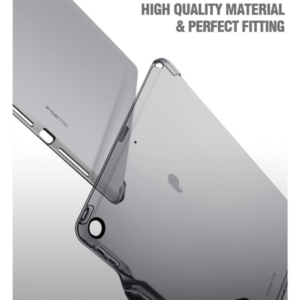 Poetic Apple iPad Lumos Serisi effaf Klf (9.7 in)-Grey