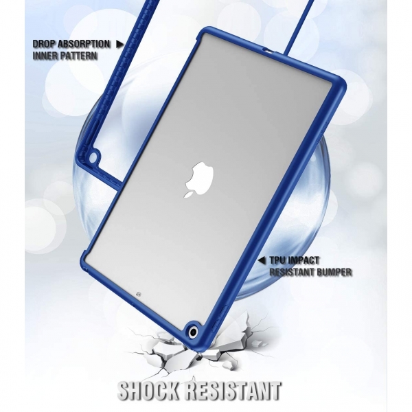 Poetic Apple iPad Bumper Klf (10.2 in)(7.Nesil)-Midnight Blue