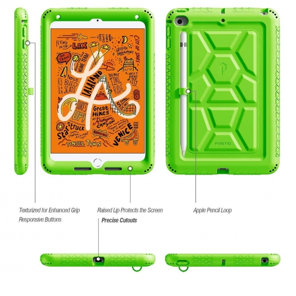 Poetic Apple iPad Mini 5 TurtleSkin Serisi Klf-Green