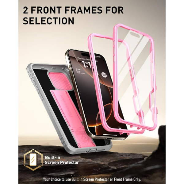 Poetic Apple iPhone 16 Pro Max Revolution Klf -Pink