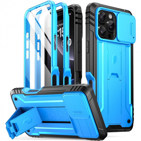 Poetic Apple iPhone 16 Pro Revolution Klf -Light Blue