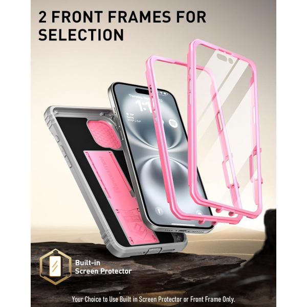 Poetic Apple iPhone 16 Revolution Klf -Pink