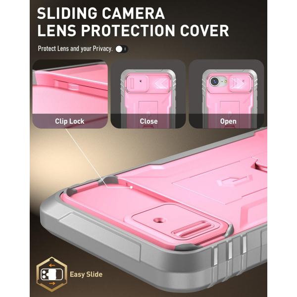 Poetic Apple iPhone 16e Revolution Klf -Pink