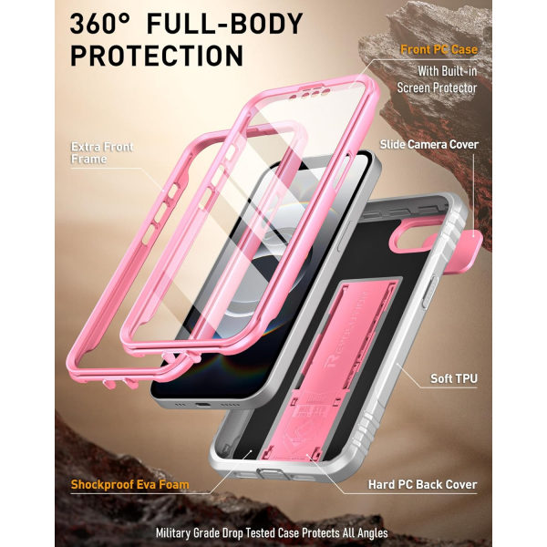 Poetic Apple iPhone 16e Revolution Klf -Pink