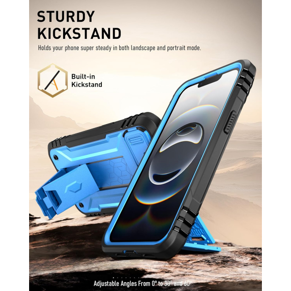 Poetic Apple iPhone 16e Revolution Klf -Light Blue