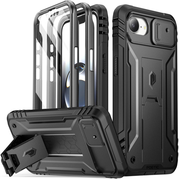 Poetic Apple iPhone 16e Revolution Klf -Black