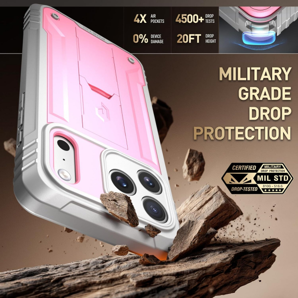 Poetic Apple iPhone 17 Pro Max Revolution Klf -Pink