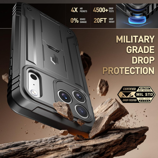 Poetic Apple iPhone 17 Pro Revolution Klf -Black