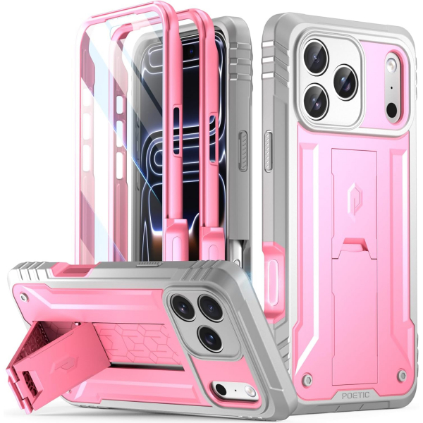 Poetic Apple iPhone 17 Pro Revolution Klf -Pink