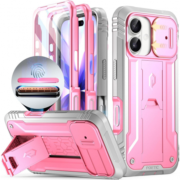 Poetic Apple iPhone 17 Revolution Klf -Pink